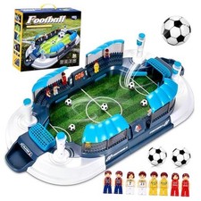 Mini Foosball Table for Kids, Tabletop Foosball Soccer Game, Portable Indoor
