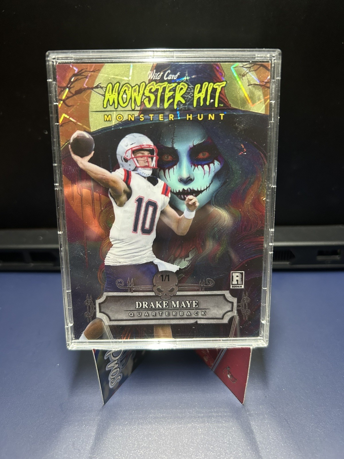 Drake Maye Wild Card Haunted Hits Monster Hunt Promo Monster Hit Witch #DM Base