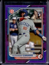 Alexander Canario 2024 Bowman #21 Rookie Purple /250