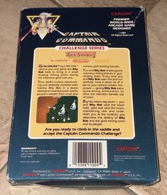 Gun.Smoke on Nintendo NES with Box (No Manual)