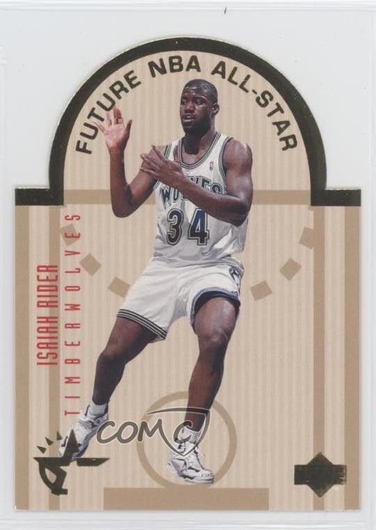 1993-94 Upper Deck Special Edition Die-Cut All-Stars Isaiah Rider Rookie RC 0bt4