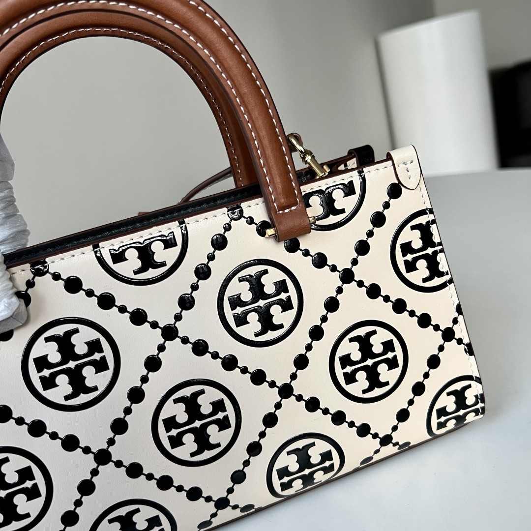 Tory Burch T Monogram Small Rectangular Tote Bag … - image 6
