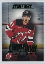 2025-26 Upper Deck Credentials Front Row Talent Green 29/99 Jack Hughes 0me2