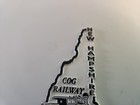 Vintage New Hampshire Cog Railway Rubber Refrigerator Magnet — photo 3