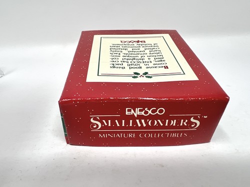 Enesco Vintage Ornament 1990 JOY Smallwonders Miniatur Sammlerstück 577693 - Bild 5 von 7