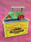Vintage Matchbox Moko Lesney Road Roller Series No. 1 w/ Box