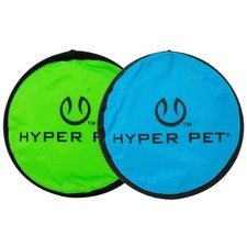 Hyper Pet Flippy Flopper Flying Disc Soft Dog Toy 9 Inch, Floats, 2 Pack