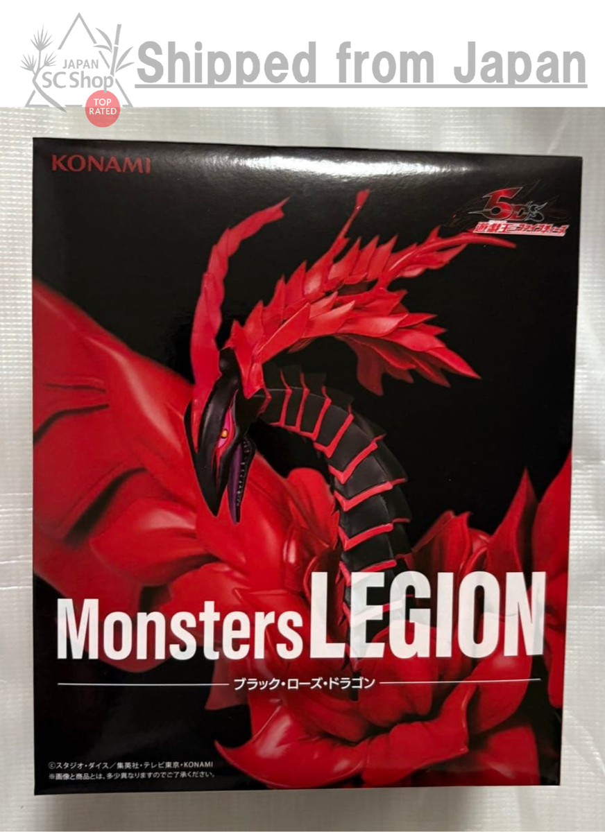 Yu-Gi-Oh! Series Monsters LEGION Black Rose Dragon Figure Konami