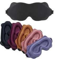 Eye Mask for Sleeping 3D Contoured Cup Blindfold Concave Molded Night Sleep Mask