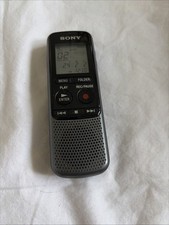 Sony ICD-PX240 Digital Voice Recorder MP3 USB Stereo Microphone Tested