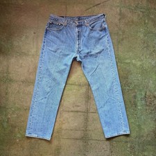 Vintage 1990s Levi's 501 Light Wash Jeans Men's 36x30 - Made in USA