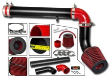 Cold Air Intake Kit MATT BLACK + RED Filter For 05-10 Chrysler 300 2.7L V6