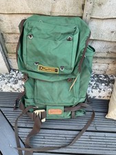 Backpack Rucksack Karrimor KS100E? Green Canvas Vintage 80s 