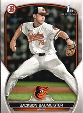 2023 Bowman Draft #BD-84 Jackson Baumeister