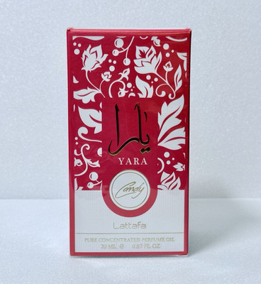 Lattafa Yara Candy Pure Concentrated Perfume Oil 0.67 fl oz Alcohol-Free