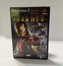Iron Man Sony PlayStation 2 PS2  Case+Game Tested Working
