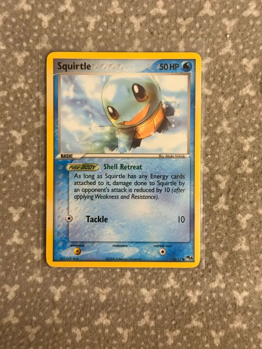 Squirtle - 14/17 - POP SERIES 4 - Pokemon TGG