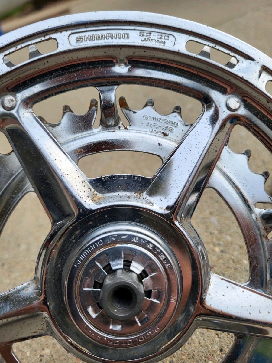 SHIMANO - ぽん Rare Vintage Japanese-made SCHWINN SHIMANO INTEGER-II 52/39