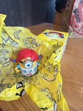 2026 Wendys X Minions Monsters Wendy Adult Meal Toy Figure A