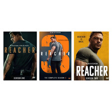 DVD Reacher  Blu-ray Region Free  Full HD - Season 1 2 3