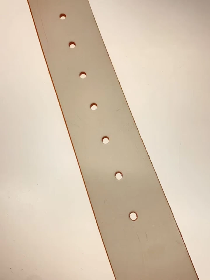 YOHJI YAMAMOTO 男式皮带,尺寸 3,白色,纯色,FB-F06-742 — 第 3/4 张图片