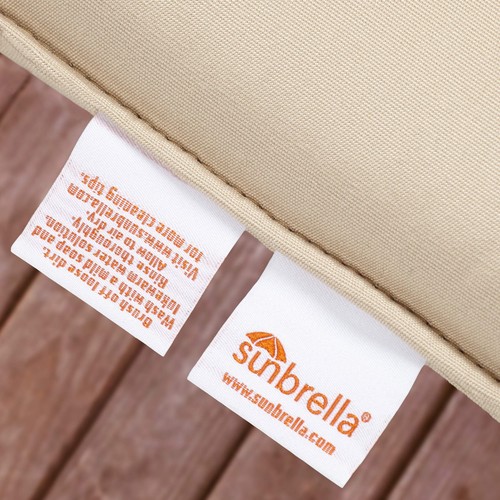 Sunbrella Bristol Bench Cushion, 1 Count (Pack of 1), Canvas - Picture 6 of 6