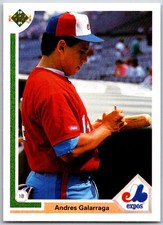 ⚾ 1991 Upper Deck #456c Andres Galarraga Montreal Expos