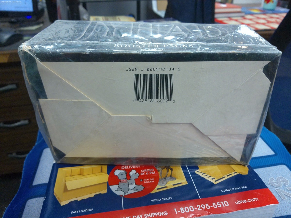 jyhad booster box JYHAD BOOSTER BOX DECKMASTER WOC6002