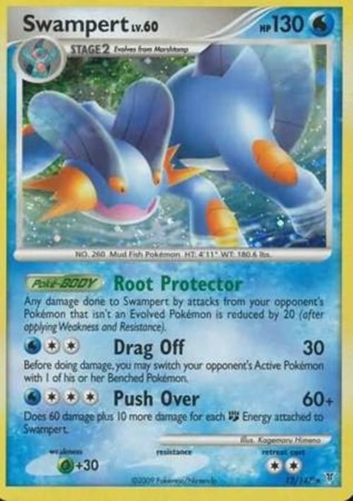 Swampert - 12/147 - Pokemon Supreme Victors Holo Card NM