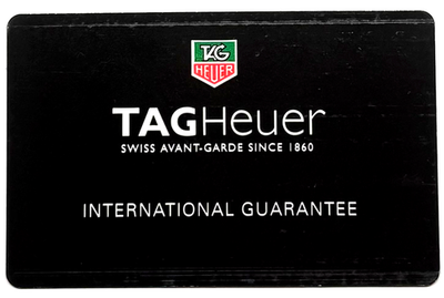 #ad 20 Tag Heuer Black Warranty Certificate Guarantee Stamped Authentic Lot of 20 $99.99