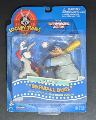 Looney Tunes 1997 Bugs Bunny  Baseball Bugs  W Gas-House Gorilla (C5)