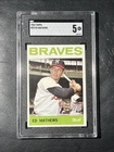 ED EDDIE MATHEWS 1964 Topps SGC 5 EX 35