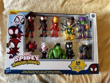 Spidey & His Amazing Friends Amazing Friends Collection Action Figure 10-Pack