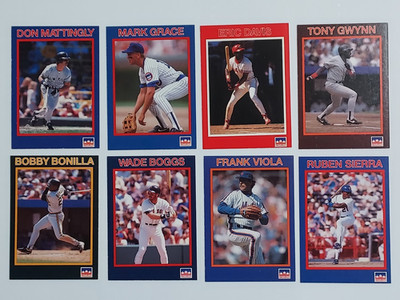 1990 Starline Long John Silver 40 Card Give-Away set w/ 8 Headers