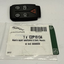 Jaguar XK 2006-2014 Remote Key Fob Silicon Matt 5 Button 1x Pad Genuine C2P15134