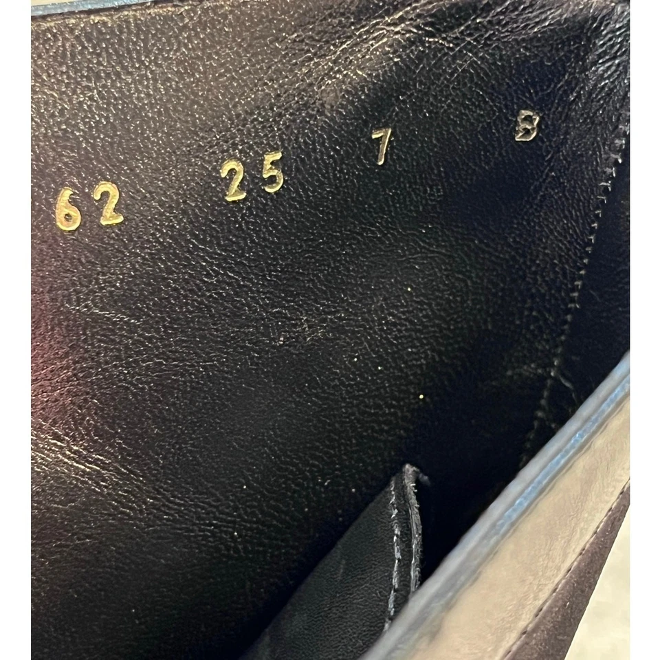 Salvatore Ferragamo Womens 7 Black Lace Up Leather Fabric Y2K Combat Boots - Image 3 of 4