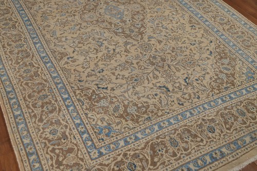 Alfombra tradicional tamaño habitación 6x10 alfombra floral vintage silenciada anudada a mano - Imagen 7 de 23