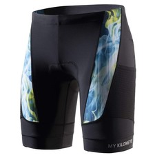 MY KILOMETRE Men's Triathlon Shorts Adjustable Drawstring Leg Pockets