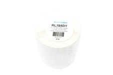 OnlineLabels RL785DT 4" X 6" RC 250 Labels 1" Core 4" OD Perf White Roll