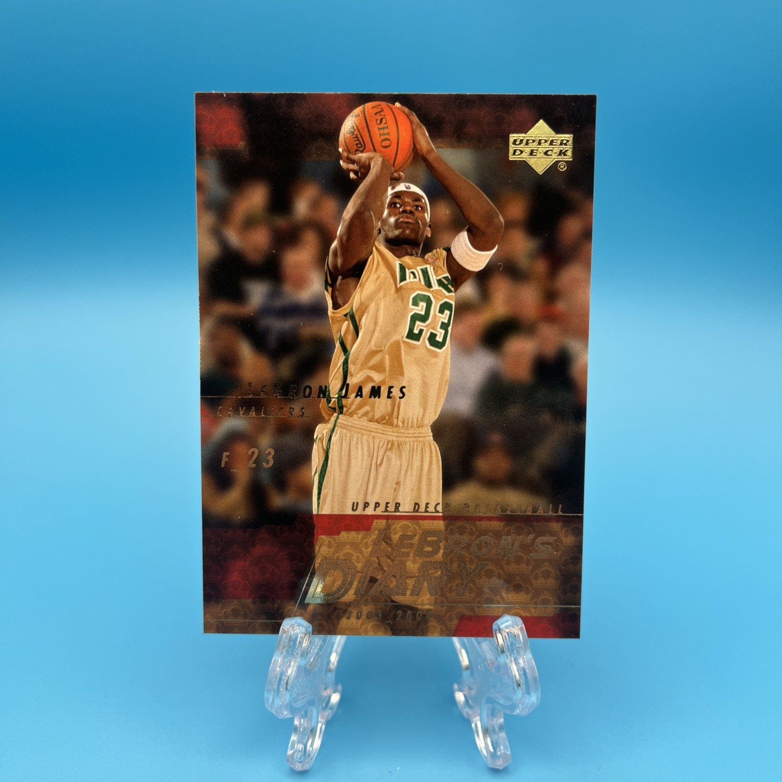 2003 Upper Deck Lebron's Diary #LJ3 Lebon James 