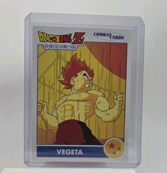 1998 Panini Dragon Ball Z Combat Card Spanish Version Vegeta #77