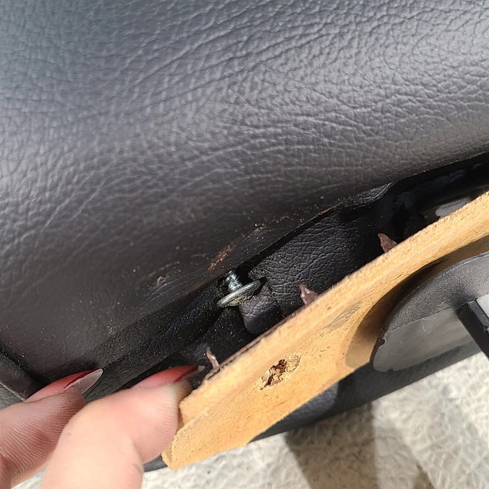 Par de reposacabezas de cuero para Ford Mustang GT 94-98 Lh Rh Aa7407 Foto 4 de 4