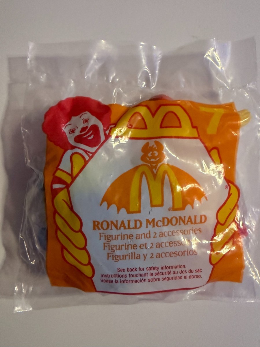 その他 McDonald's Happy Meal Toys 1995-present 1995 Mcdonalds Hamburglar or Ronald Mcdonald Figurines Happy Meal