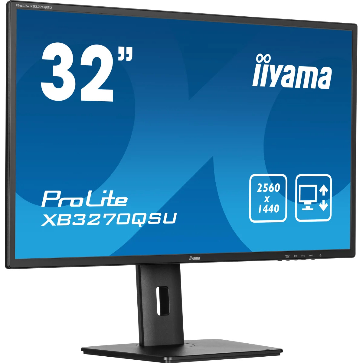 iiyama ProLite XB3270QSU-B1 Monitor PC 80 cm (31.5) 2560 x 1440 Pixel Quad HD LE