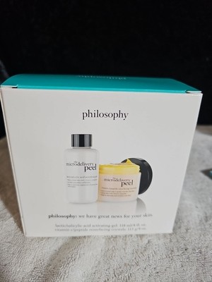 Philosophy The Microdelivery Peel System 4 OZ EACH - NEW IN BOX