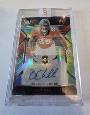 2017 Select XRC Tie Dye Auto Bradley Chubb 1/25 Rookie Auto SSP Denver Broncos