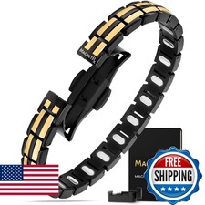 MagnetRX Magnetic Bracelets Women - EllipseMAX 5X Strength 5,000 Gauss Magnets