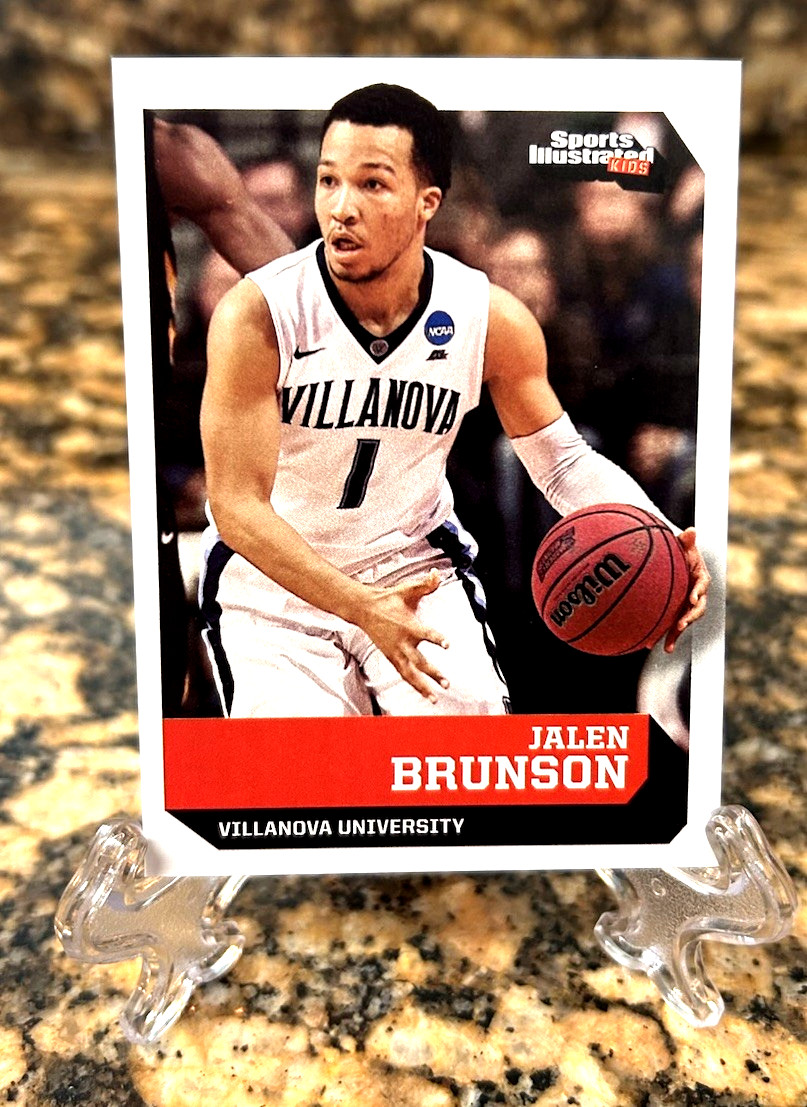 JALEN BRUNSON 2018 SPORTS ILLUSTRATED ROOKIE CARD #697. KNICKS NBA FINALS MVP!!!