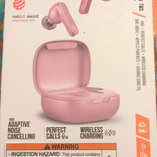 JBL Live Pro 2 True Wireless Earbuds Pink Noise Cancelling with Charging Case