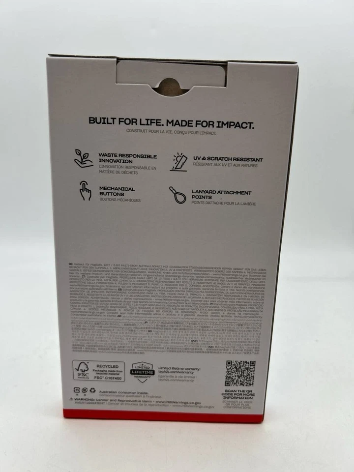 Tech21 Evo Clear W/ magsafe  For Apple iPhone 16 Pro  6.3‑inch - Image 2 of 3